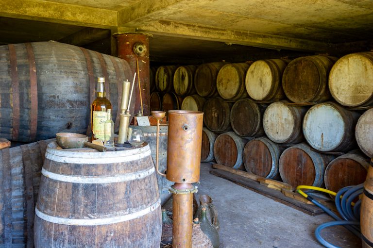 maturation du rhum en fût